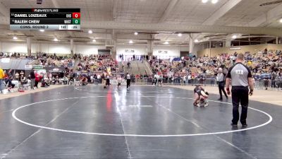 AA 157 lbs Cons. Round 2 - Daniel Loizeaux, Ooltewah High School vs Raleih Chew, White Station High School