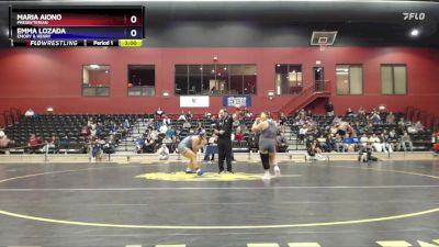 207 lbs Quarterfinal - Emma Lozada, Emory & Henry vs Maria Aiono, Presbyterian