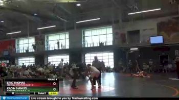 138 lbs Round 4 (6 Team) - Kadin Manuel, Alabama Elite Black vs Eric Thomas, Techfall Wrestling Club