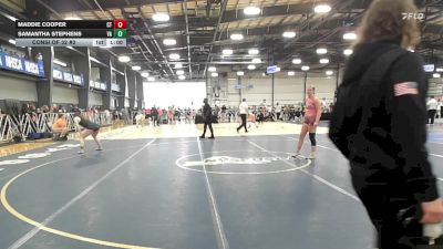 145 lbs Consi Of 32 #2 - Maddie Cooper, CT vs Samantha Stephens, VA