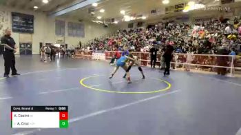 116 lbs Cons. Round 4 - Andrea Cruz, Arroyo vs Kaitlin Castro, Bishop Amat