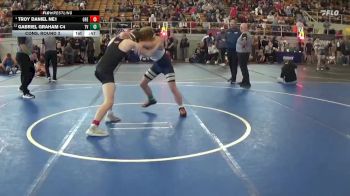 144 lbs Cons. Round 3 - Troy Daniel NE1, Green vs Gabriel Graham C4, Teays Valley