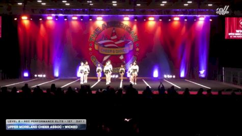 Upper Moreland Cheer Assoc - WICKED [2026 L2 - Rec Performance Elite - 12Y Day 1] 2026 The American Masters Baltimore Nationals