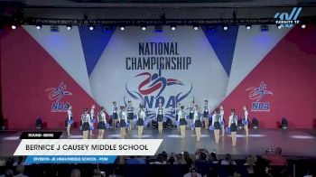 Bernice J Causey Middle School [2025 Jr. High/Middle School - Pom Semis] 2025 NDA High School National Championship