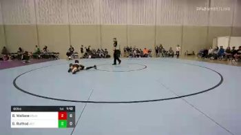 80 lbs Rr Rnd 1 - Bandr Wallace, Mojo Grappling Academy 14U vs Gus Buthod, Untouchables 14U