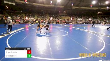 135 lbs Consi Of 16 #2 - Duke Martin, Mat Assassins vs Sergio Gomez, Sunkist Kids Monster Garage