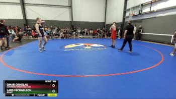 182 lbs Quarterfinal - Omar Ornelas, Cashmere Wrestling Club vs Lars Michaelson, NWWC