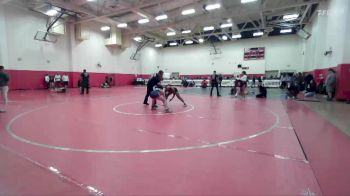 140 lbs Cons. Round 4 - Camila Bernaga, Sanger vs Evelynn Thea, Lincoln, Stockton