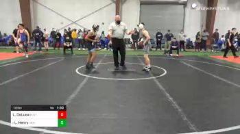 112 lbs Prelims - Leo DeLuca, Buxton vs Laudan Henry, Iron Horse