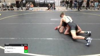 95 lbs Round Of 16 - Koah Gutierrez, Valiant College Prep vs Vander Tran, Gold Rush Wr Ac