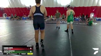 285 lbs Round 2 (16 Team) - Owen King, Geneseo vs Nate Postma, Watertown