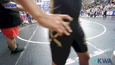 106 lbs Quarterfinal - Kaleb Proctor, Henryetta Knights Wrestling Club vs Cordeus Wahl, Bristow Youth Wrestling