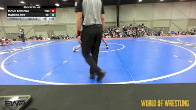 95 lbs Rr Rnd 1 - Jaxon Sanchez, POWA 14U vs Maddex Ewy, OK Elite 14U 2