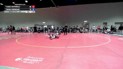 140 lbs Quarters - Carli Antonelli, OK vs Marli Denmark, TX