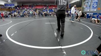 58 lbs Consolation - Canyon Jones, Tecumseh Youth Wrestling vs Cason Inger, Powerhouse Wrestling Club