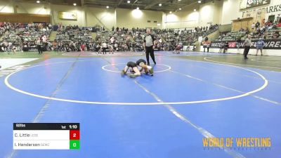 92 lbs Round Of 32 - Cruz Little, Legend Wrestling Club vs Ivan Henderson, Salem Elite Mat Club