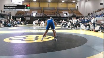 285 lbs 5th Place - Ryan Schneider, Greens Farms Academy vs Isaiah Taylor, AIM Academy