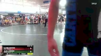 126 lbs Placement Matches (16 Team) - CJ Helveston, Well Trained vs Alex Amedee, BRAWL Black