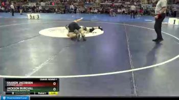 285 lbs Champ. Round 1 - Haaken Jacobsen, Bismarck Legacy vs Jackson Burchill, Breckinridge/Wahpeton