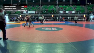 1A-4A 285 Semifinal - Brandon Jolliff, Weaver vs Hudson Ingalsbe, White Plains