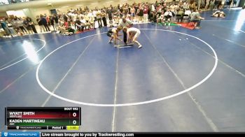 160 lbs Quarterfinal - Wyatt Smith, Westlake vs Kaden Martineau, JWC