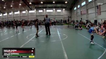56 lbs Round 7 (8 Team) - Baylor OHern, Hammers Blue vs Dallas Marshall, Full Circle