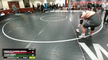 215 lbs Cons. Round 5 - Rodolfo (Junior) Gonzalez, Natrona County vs Ethan Kindel, Natrona County