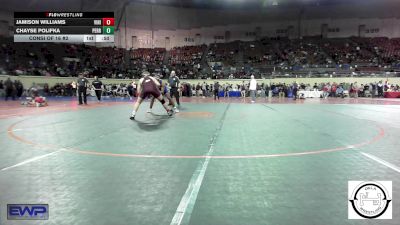 200 lbs Consi Of 16 #2 - Jamison Williams, Vinita vs Chayse Polifka, Perry