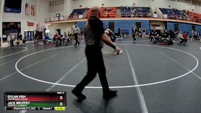 165 lbs 5th Place Match - Jack Bruffey, Gerstell Academy vs Dylan Fish, Archbishop Curley