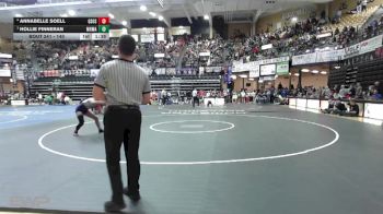 140 lbs Semifinal - Hollie Finneran, Atchison-Maur Hill-Mount Academy vs Annabelle Soell, Gypsum-Southeast Of Saline HS