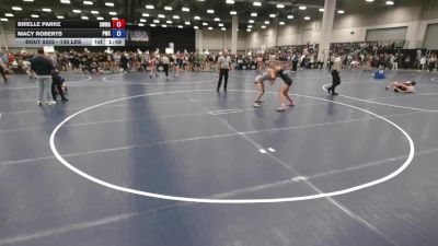 135 lbs Champ. Rd Of 32 - Brielle Parke, Sebolt Women Wrestling Academy vs Macy Roberts, Pinnacle Wrestling Club