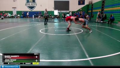 138 lbs Champ. Round 1 - Baird Hagerty, Tillamook vs John McKay, Mountainside