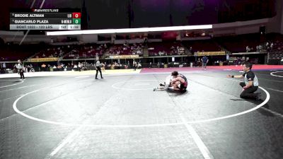 133 lbs Consolation - Brodie Altman, Liberty vs Giancarlo Plaza, Menlo College (NCWA)