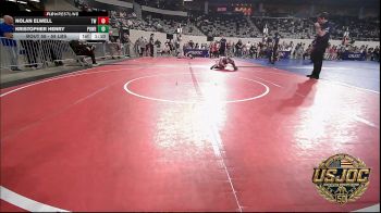 58 lbs 3rd Place - Nolan Elwell, Tuttle Wrestling vs Kristopher Henry, Powerhouse Gold