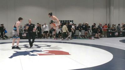 80 kg Cons. Rd Of 64 - Cole Sackett, Angry Fish Wrestling vs Ryder Thomas, Avalanche Wrestling Association