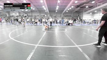 85 lbs Rr Rnd 1 - Jacob Lutz, Mat Warriors PWC vs Carson Stephenson, Grit Mat Club Red