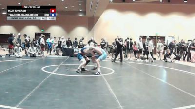 150 lbs Cons. Rd Of 16 - Jack Juncker vs Gabriel Salsamendi, South Side Wrestling Club