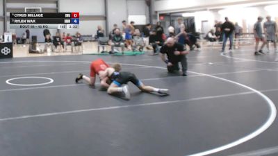 45 kg Semis - Cyrus Millage, Sebolt Wrestling Academy vs Rylen Wax, Beast Mode Wrestling