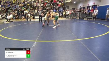 172 lbs Semifinal - Ryan Burton, St. Joseph Regional-NJ vs Louis Cerchio, Delbarton-NJ