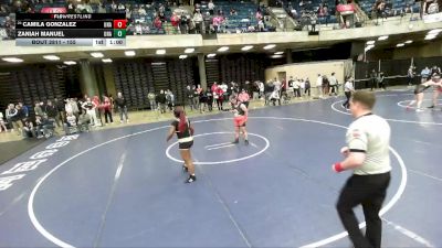 155 lbs Cons. Round 3 - Camila Gonzalez, Unattached vs Zaniah Manuel, Unattached