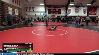 2 lbs Cons. Semi - Matthew Norton, Bear Country Wrestling vs Hunter Hancock, WBNDD