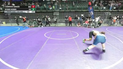 125 lbs Consi Of 4 - Cameron Gibson, Dragon Rtc vs Ryder Hobbs, Elite NJ