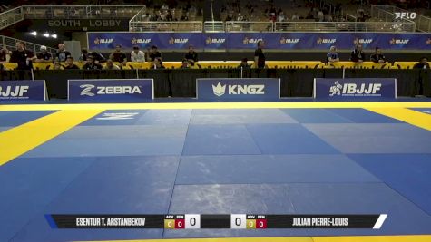 Julian Pierre-Louis vs Esentur T. Arstanbekov 2026 Pan Jiu Jitsu IBJJF Championship