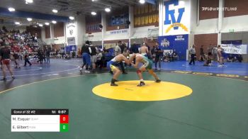 160 lbs Consolation - Michael Esquer, Olympian vs Ethan Gilbert, Fountain Valley
