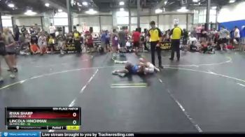96 lbs Finals (8 Team) - Ryan Sharp, Death Squad vs Lincoln Hinchman, Olympia Red