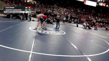5A 190 lbs Quarterfinal - Quinton Cornelison, Twin Falls vs Cale Baker, Minico