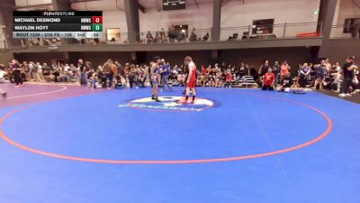 U16 FS - 138 lbs Cons. Round 2 - Ethan Faulkner, Twin City Wrestling Club vs Liam Walter, Mat Rats Rebooted Wrestling