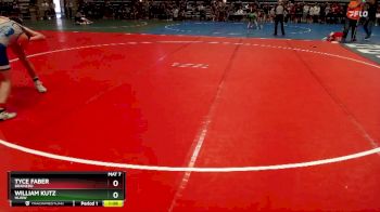 160 lbs Semifinal - William Kutz, HLWW vs Tyce Faber, Brainerd