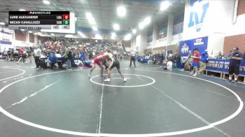 165 lbs Cons. Round 2 - Micah Cavalluzzi, El Dorado vs Luke Alexander, Los Alamitos