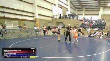 105 lbs Round 1 (10 Team) - Chloe Obuhanych, Hawaii 2 vs Payton Gines, Utah 2